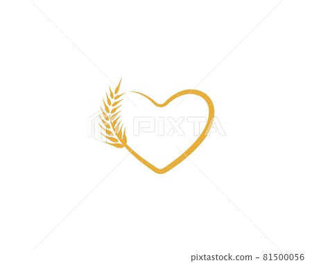 Wheat vector icon illustration Wheat vector icon illustration 81500056