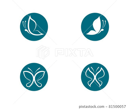 Butterfly logo template Butterfly logo template 81500057
