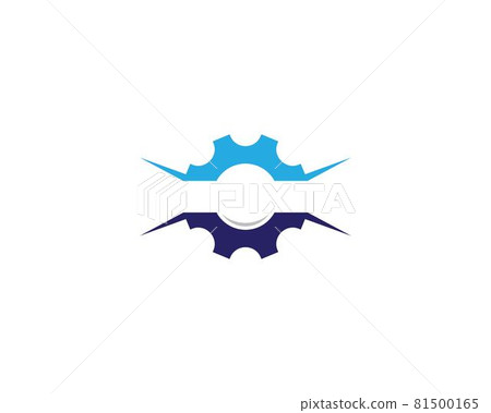 Gear machinery logo icon Gear machinery logo icon 81500165