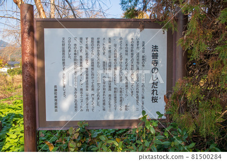 長瀞七草寺法善寺解說版 81500284