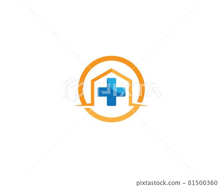 Medical logo template illustration 81500360