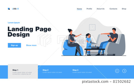 Family home activities concept Family home activities concept 81502682