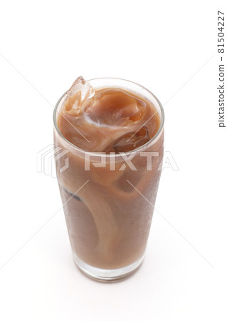 Ice cafe au lait 81504227