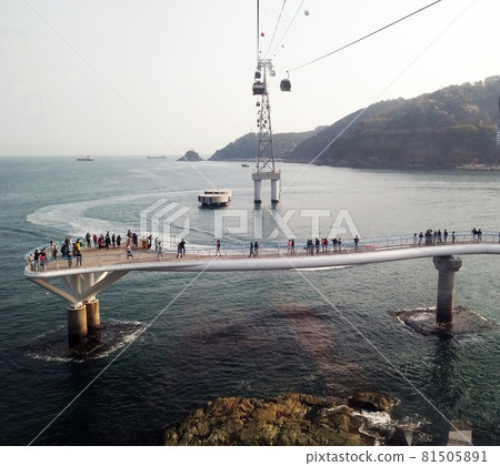 釜山松島海上纜車風景 釜山松島海上纜車風景 81505891