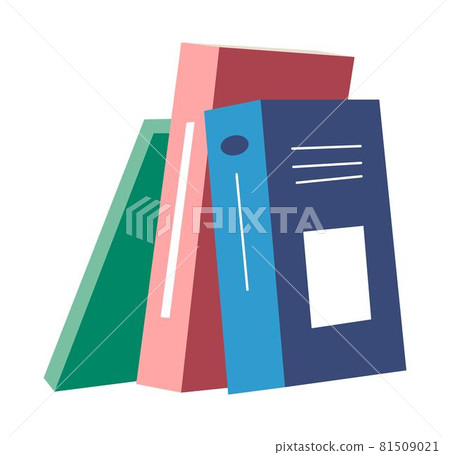 Volumes and books, textbooks and journals pile Volumes and books, textbooks and journals pile 81509021