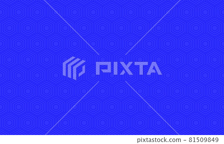 Abstract illustration blue background and texture. Hexagon geometric. Seamless pattern. Abstract illustration blue background and texture. Hexagon geometric. Seamless pattern. 81509849