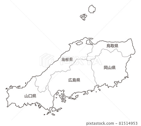 Japan region division _ China _ prefecture name entered _ wh 81514953
