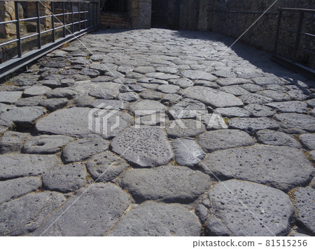 World Heritage Italy Pompeii Pompeii Road Stone World Heritage Italy Pompeii Pompeii Road Stone 81515256