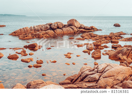 Landscape of a mediterranean coastline Landscape of a mediterranean coastline 81516381