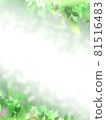 綠色葉子發光的背景材料例證垂直 81516483