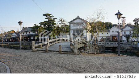 春天的早晨，安靜的倉敷美觀地區（從中橋到倉敷考古博物館） 81517639