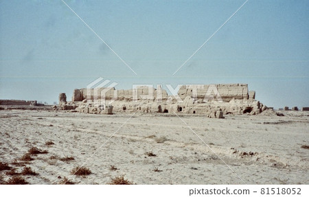 1991年3月時的“交河遺址”（吐魯番西部，新疆維吾爾自治區/中華人民共和國） 81518052