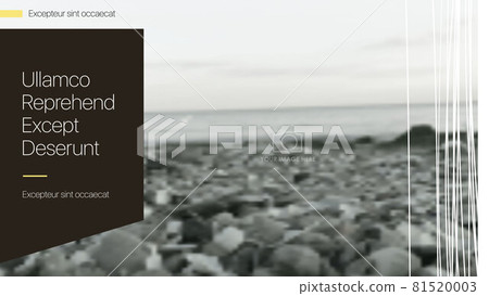 Vector slides for presentation. This You can be used for annual report and all type of company profile. Easy to edit and you can replace your own photos and color as well as text. Slide from set 5 81520003