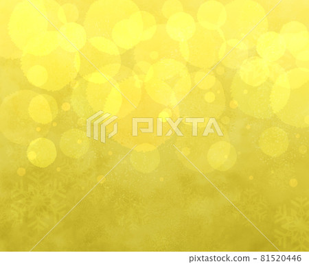 Crystal and light Christmas background yellow ver Crystal and light Christmas background yellow ver 81520446