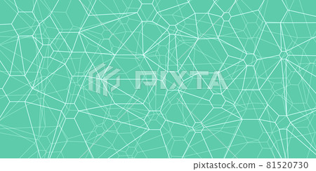 Turquoise with cracked background. Water or ice. An old surface with uneven lines 81520730