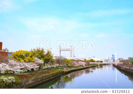 名古屋市春景、櫻花、世紀堂 名古屋市春景、櫻花、世紀堂 81520812