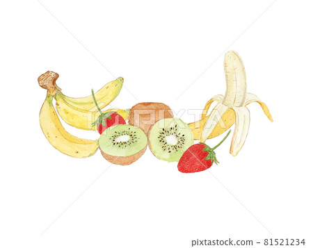 Set of fruit,hand draw sketch vector. 81521234