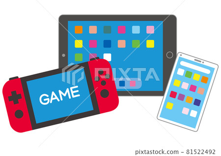 Mobile game smartphone tablet simple Mobile game smartphone tablet simple 81522492
