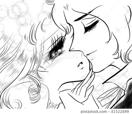 A cute girl who is kissed by a 70's shojo manga prince A cute girl who is kissed by a 70's shojo manga prince 81522899