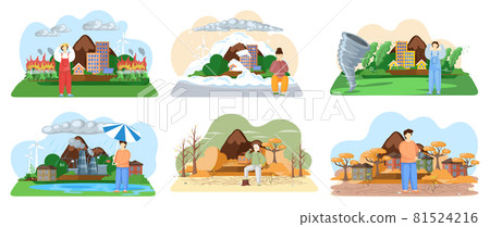 Temperature rising and animal extinction, climate change and danger for ecology. Natural disasters cataclysms Temperature rising and animal extinction, climate change and danger for ecology. Natural disasters cataclysms 81524216