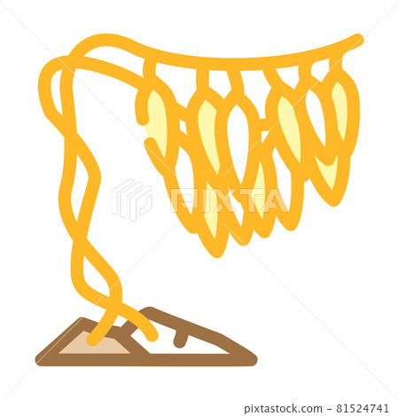 macrocystis seaweed color icon vector illustration macrocystis seaweed color icon vector illustration 81524741
