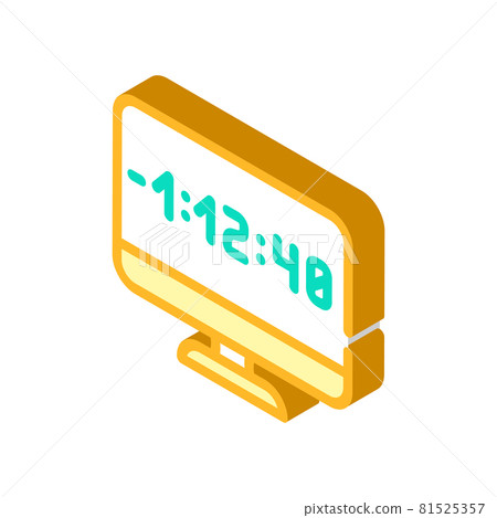 countdown video conference isometric icon vector illustration countdown video conference isometric icon vector illustration 81525357