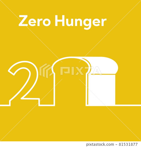 可持續發展目標 2. 零飢餓 Square 圖標 81531877