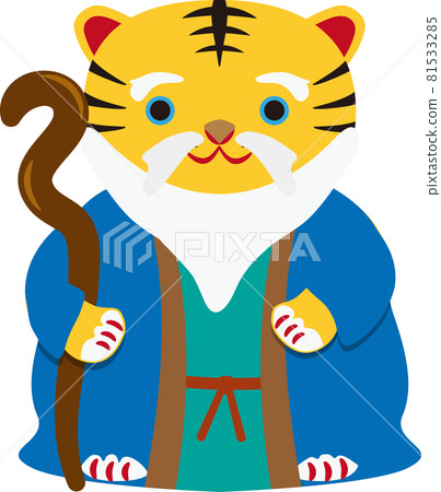 虎七福神福祿壽 虎七福神福祿壽 81533285