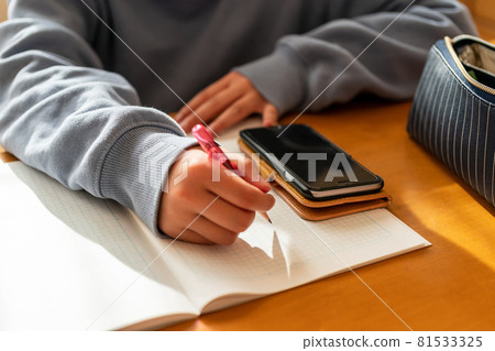 使用中小學生的智能手機學習 81533325