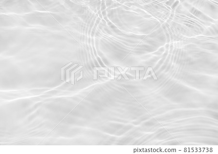 Water texture overlay effect for photo and mockup. Organic shadow caustic effect with wave refraction of light toned in white or light gray Water texture overlay effect for photo and mockup. Organic shadow caustic effect with wave refraction of light toned in white or light gray 81533738