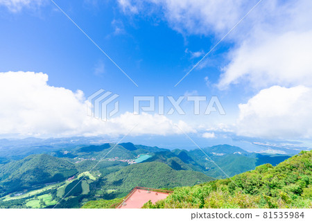 Scenery from Unzen Ropeway Myokendake Station / Mountaintop Observatory 81535984