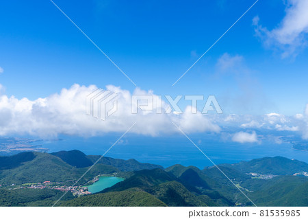 雲仙索道妙見岳站/山頂展望台的風景 雲仙索道妙見岳站/山頂展望台的風景 81535985