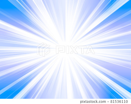 徑向集中線藍色背景背景素材 81536110
