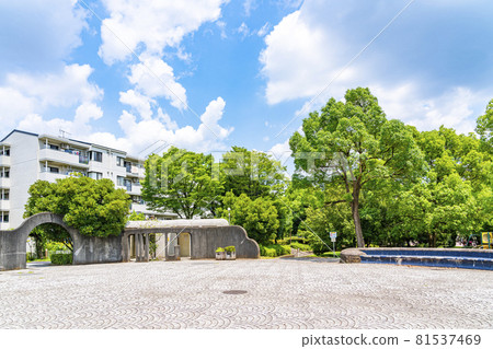 Residential area of Tama New Town blessed with nature 81537469