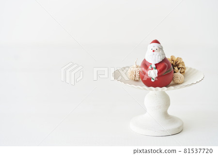 Santa Claus and white Christmas image Santa Claus and white Christmas image 81537720