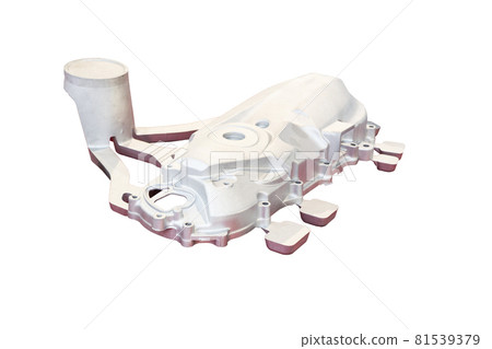 motocycle cover crankcase made by aluminium high pressure process with gating system 81539379