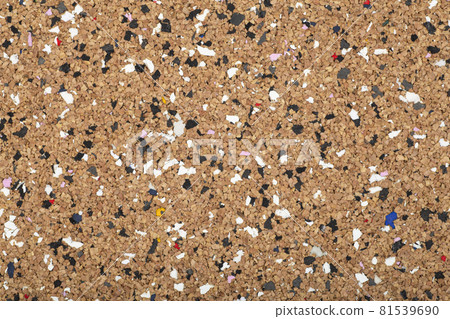 Cork board background. Cork surface texture for notes, notifications and sticky notes for work or school. Cork board background. Cork surface texture for notes, notifications and sticky notes for work or school. 81539690