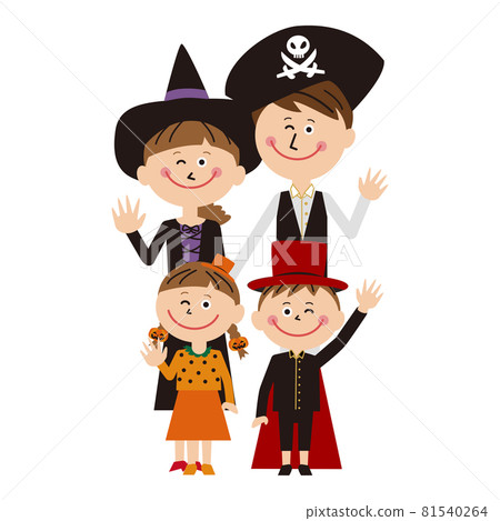 Pop family Halloween cosplay Yes 81540264