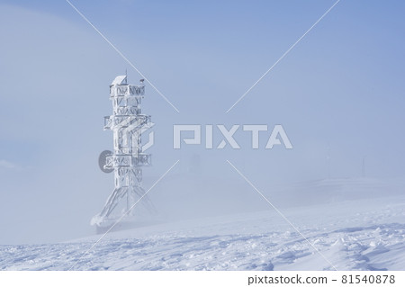 隆冬的旭岳纜車 81540878