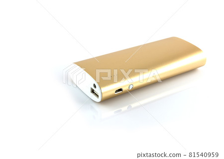 Power Bank isolate on white background Power Bank isolate on white background 81540959