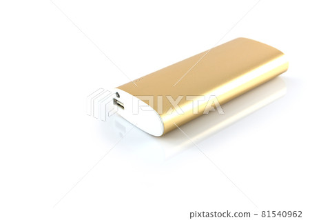 Power Bank isolate on white background Power Bank isolate on white background 81540962