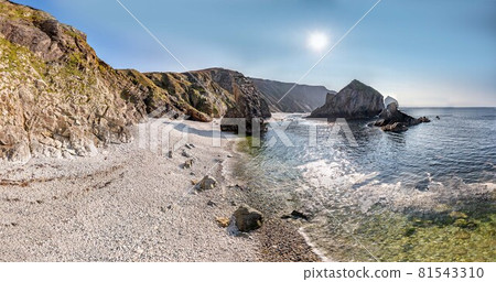 Glenlough bay between Port and Ardara in County Donegal is Irelands most remote bay 81543310