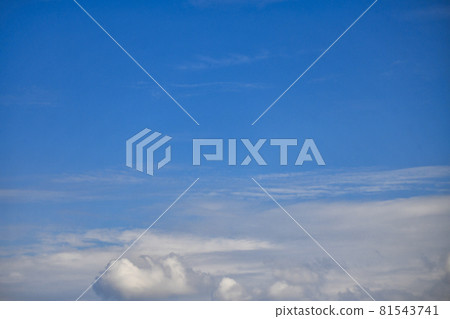 Blue sky background material Blue sky background material 81543741