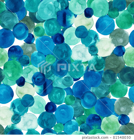 Seamless pattern of polka dots. Textile, wallpaper and wrapping paper design. 81548030