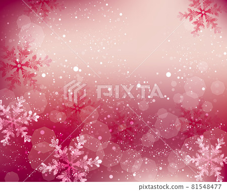 Snowflake background　 81548477