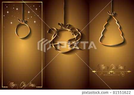 2022 Merry Christmas background for your seasonal invitations, festival posters, greetings cards.  81551622