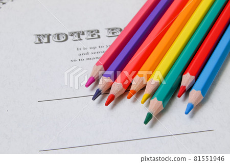 Stationery, colored pencils, pencils, colored pencils, notebooks, stationery, drawing, paper, painting, art, writing utensils, studying, 81551946