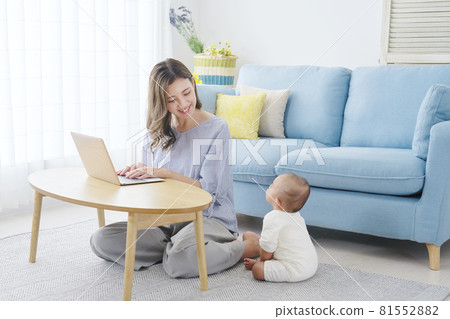 Mother and baby living room Mother and baby living room 81552882