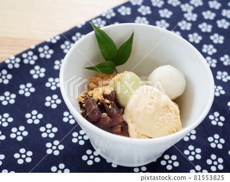 Shiratama Dango Ice Cream Shiratama Dango Ice Cream 81553825