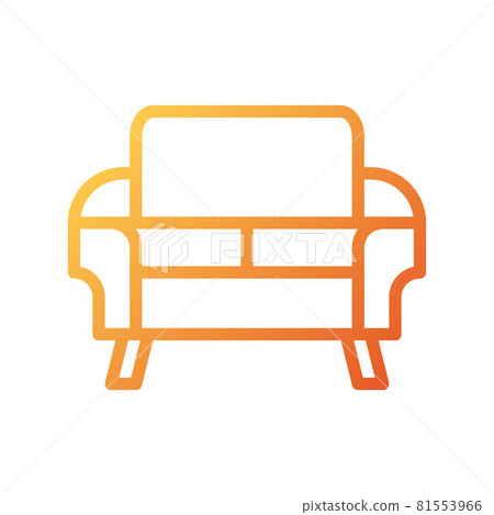 illustration vector and logo table gradient style. icon on white background. Icon sign from modern collection for mobile concept and web apps design. Nice design perfect. 81553966